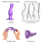 STRAP ON ME Dildo Plug Curvy - Ergonomic Silicone Delight Anal Dildos